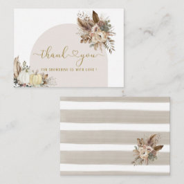 Vattenfärgsfall i kärlek möhippa ShowerFlower Pump Anteckningskort