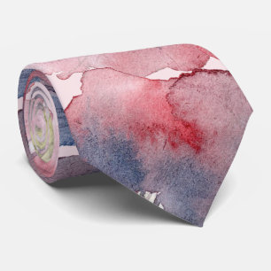 vattenfärgsfärg, färgtonad Bröllop Slips