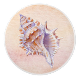 Vattenfärgsfärg, havsbottenseashfärgning måla knopp