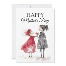 Vattenfärgsfärg, Mors dag