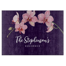 Vattenfärgsfärg Rosa Moth Orchids Painting