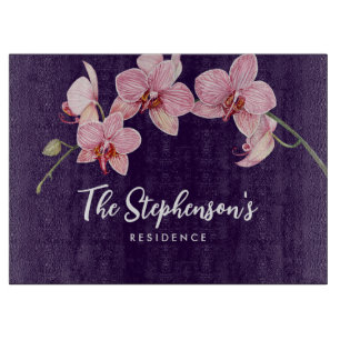 Vattenfärgsfärg Rosa Moth Orchids Painting