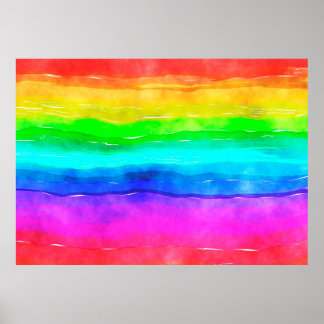 Vattenfärgsfärg, vattenfärgsfärg, tvätta poster