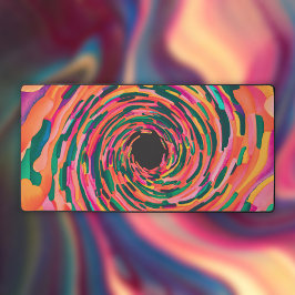 Vattenfärgsfärgad Abstrakt Vibrant Hues