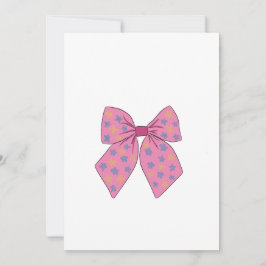 Vattenfärgsfärgad handmålad Rosa-fack Inbjudningar