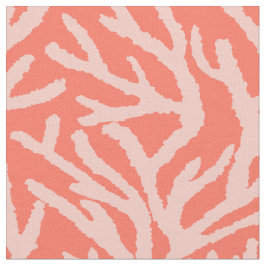 Vattenfärgsfärgkoral Rosa på Tomatobakkusten Tyg