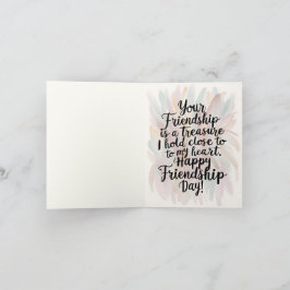 Vattenfärgsfärgkort för handkonskänning kort