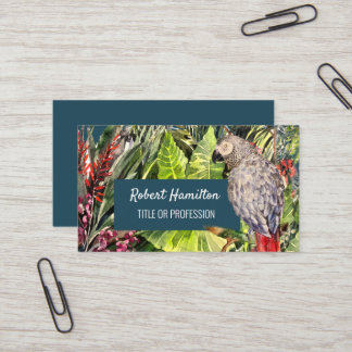 Vattenfärgsfärgning i grått visitkort