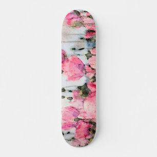 Vattenfärgsfärgsfärgsfärgsfärgsfärgsfärgsf Mini Skateboard Bräda 18,5 Cm