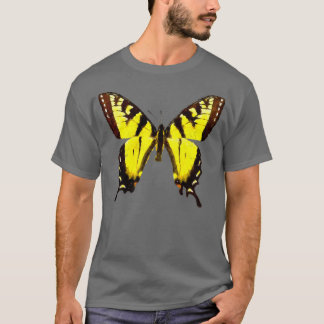 Vattenfärgsfärgtiger Swallowtail Butterfly Waterco T Shirt