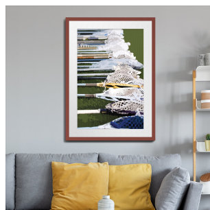 Vattenfärgsfästen Poster