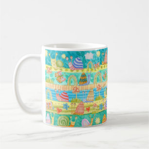 Vattenfärgsfestival Snigel Kaffemugg