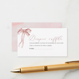 Vattenfärgsfilter för rosa av band för babyduschni tilläggskort