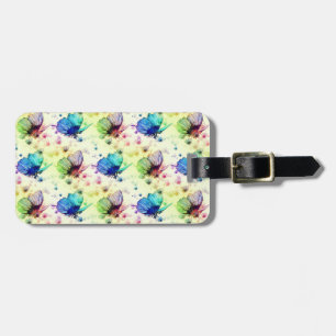 Vattenfärgsfilter Luggage Tag Bagagebricka