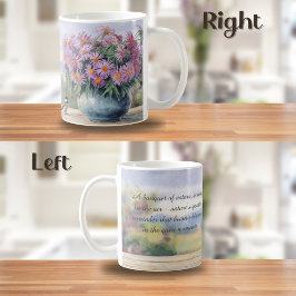 Vattenfärgsfilter och Chickadee-offert Kaffemugg