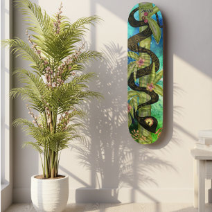 Vattenfärgsfixering vid Bamboo Skateboard Art