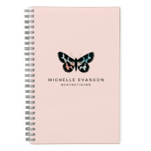 Vattenfärgsfjäril Logotyp  Rosa Söt