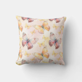 Vattenfärgsfjäril Stollig Kudde