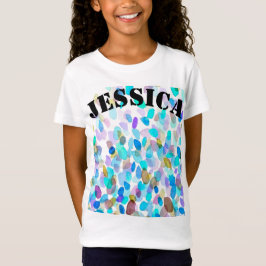 Vattenfärgsfläckar Namn eller T-skirt T Shirt