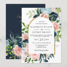 Vattenfärgsflottan Guld-Blommigten,-Bröllop I