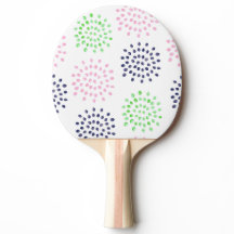 Vattenfärgsflottan Rosa Grönt Blommönstret Flower