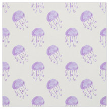 vattenfärgsformgivning för lila av maneter