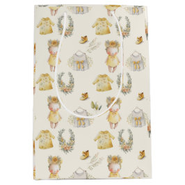 Vattenfärgsförråd i gult baby