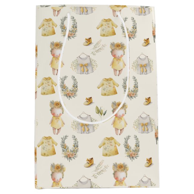 Vattenfärgsförråd i gult baby (Framsidan)