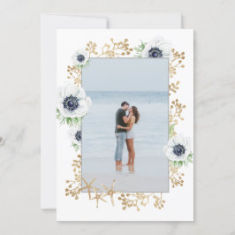 Vattenfärgsfoto Modern Elegant Anemone Flower Phot Spara Datumet