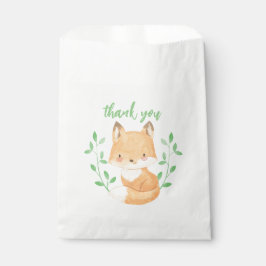 Vattenfärgsfox Babyskor