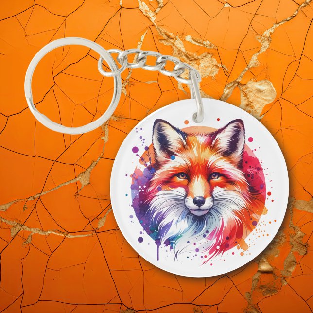 Vattenfärgsfoxillustration (Skapare uppladdad)