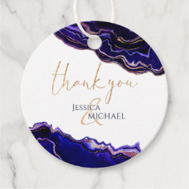 Vattenfärgsgeode Modern Calligraphy Bröllop Gåvor Etiketter