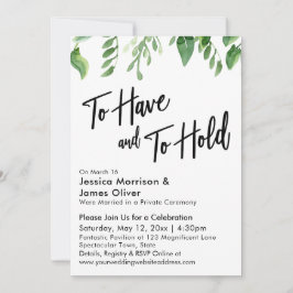 VattenfärgsGrekland att ha och behålla mottagning Inbjudningar