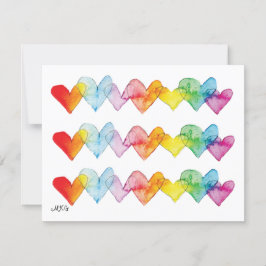 Vattenfärgshjärrar Färgfulla Hand plockade-anteckn