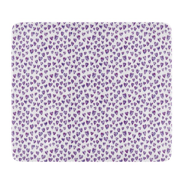 Vattenfärgshjärta (Framsidan)