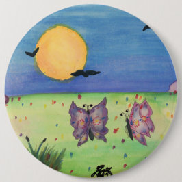 Vattenfärgsillustration Butterflies Kärlek par Knapp