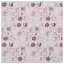 Vattenfärgsjulinspirerad Rosa jul