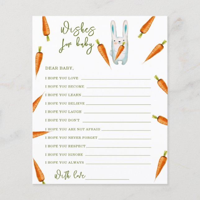 Vattenfärgskabb - önskemål för baby (Framsida)