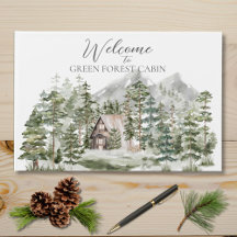 Vattenfärgskabinen i skogsområdet Grönt Gräs