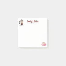 Vattenfärgskaffetid Namn