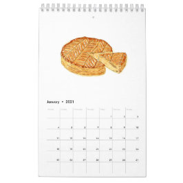 Vattenfärgskalender 2021 kalender