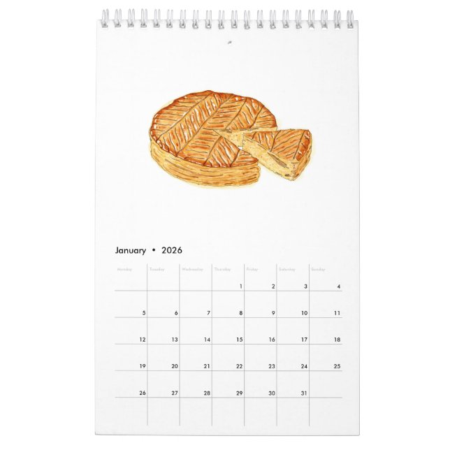 Vattenfärgskalender 2021 kalender (Jan 2026)