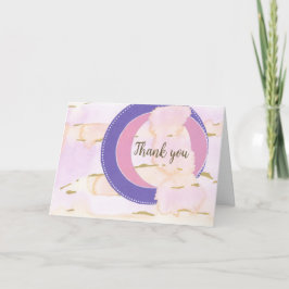 Vattenfärgskmoln, din ord. Tack Kort