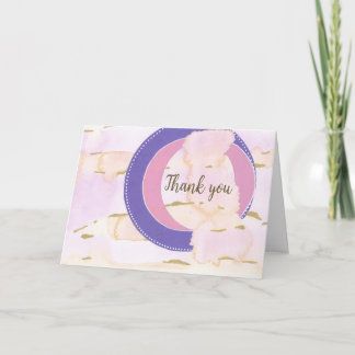 Vattenfärgskmoln, din ord. Tack Kort