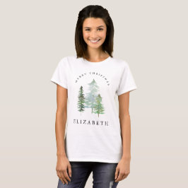 VATTENFÄRGSKOG T SHIRT