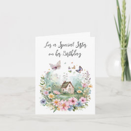 Vattenfärgskoncentration i en Blommigt Utandning f Kort