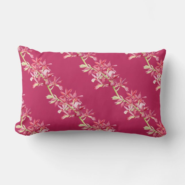 Vattenfärgskonst för rödjevel kudde (Framsida)