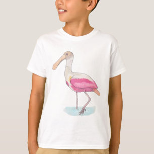 Vattenfärgskonst för rosekungsfiskar t shirt