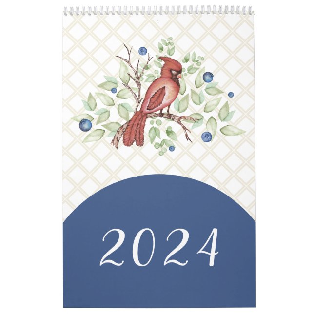 Vattenfärgskonst Kalender (Omslag)