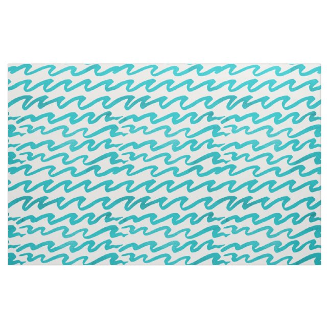 Vattenfärgskoordinat Shibori Wave Tyg (Fat Quarter)